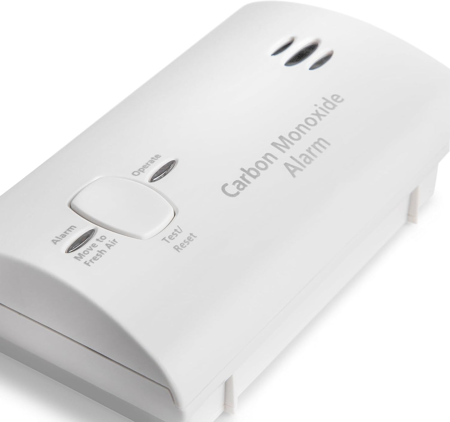 Kidde Carbon Monoxide Detector, Battery Powered CO Alarm with LEDs, Test-Reset Button, Low Battery Indicator, Portable