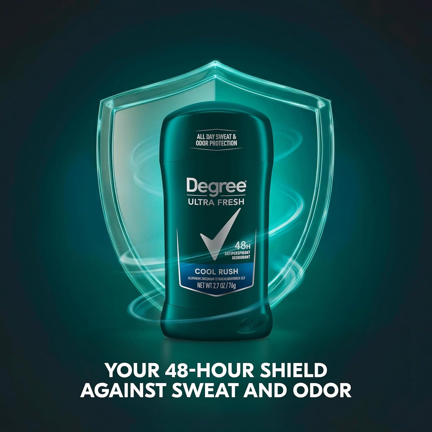 Degree Men Ultra Fresh Antiperspirant Deodorant Stick for Men Cool Rush 2.7 oz