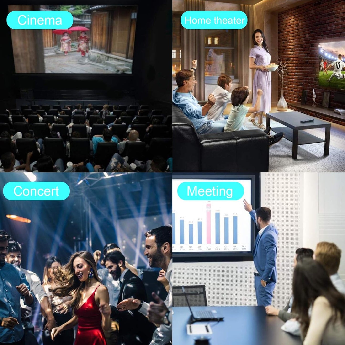 XLR Female to 1/4" TRS Adapter, Balanced Female XLR to Quarter Inch 6.35mm Male Adapters