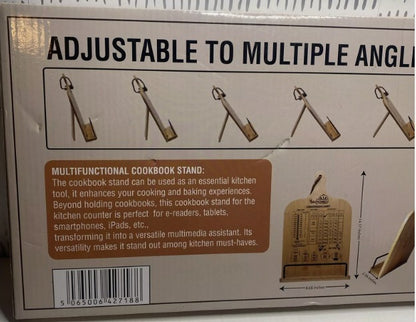 Conversion Chart Cookbook Stand