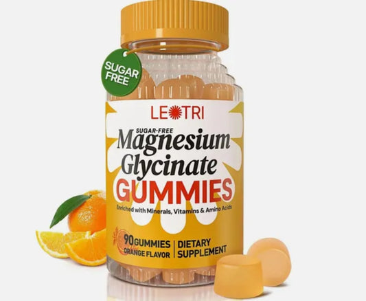 90 Count Magnesium Glycinate Gummies High Absorption