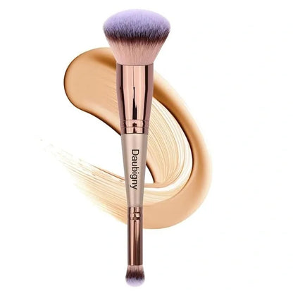 Dual-ended Foundation Brush Concealer Brush Perfect for Any Look Premium Luxe Hair Rounded Tapered Flawless Brush