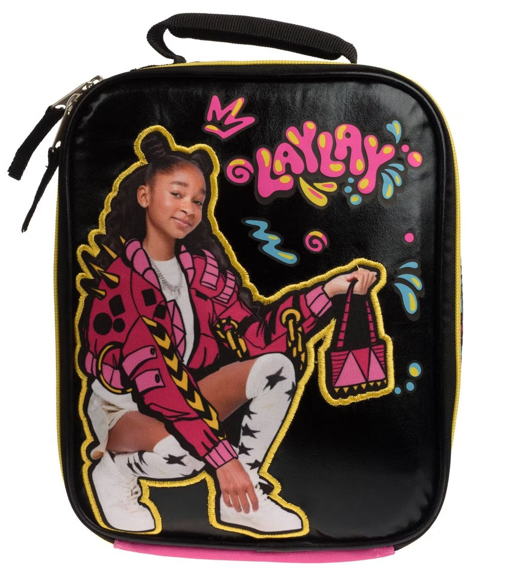 Nickelodeon Lay Lay Lunch Bag - Black