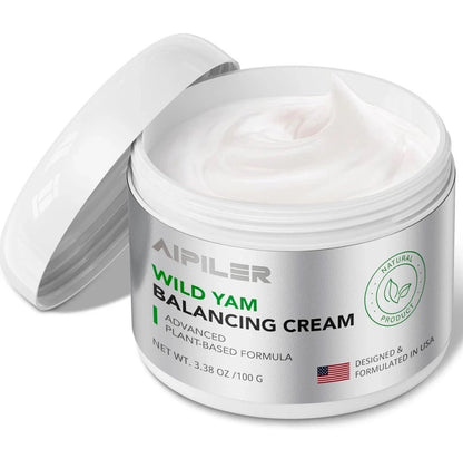 Wild Yam Cream Hormone Balance: Natural-Advanced Plant-based Formula For Menopause & Menstrual Support