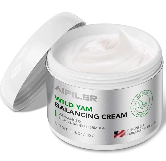 Wild Yam Cream Hormone Balance: Natural-Advanced Plant-based Formula For Menopause & Menstrual Support