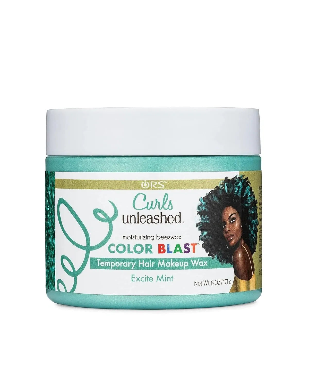 Color Blast Temporary Hair Makeup Wax (Excite Mint)