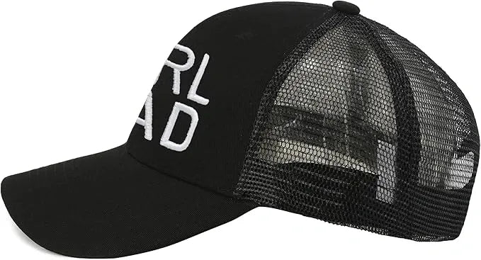 Girl Dad Hat Gifts for Dad Trucker Hats Fathers Day Hat Mesh Baseball Cap Mens Birthday Gift