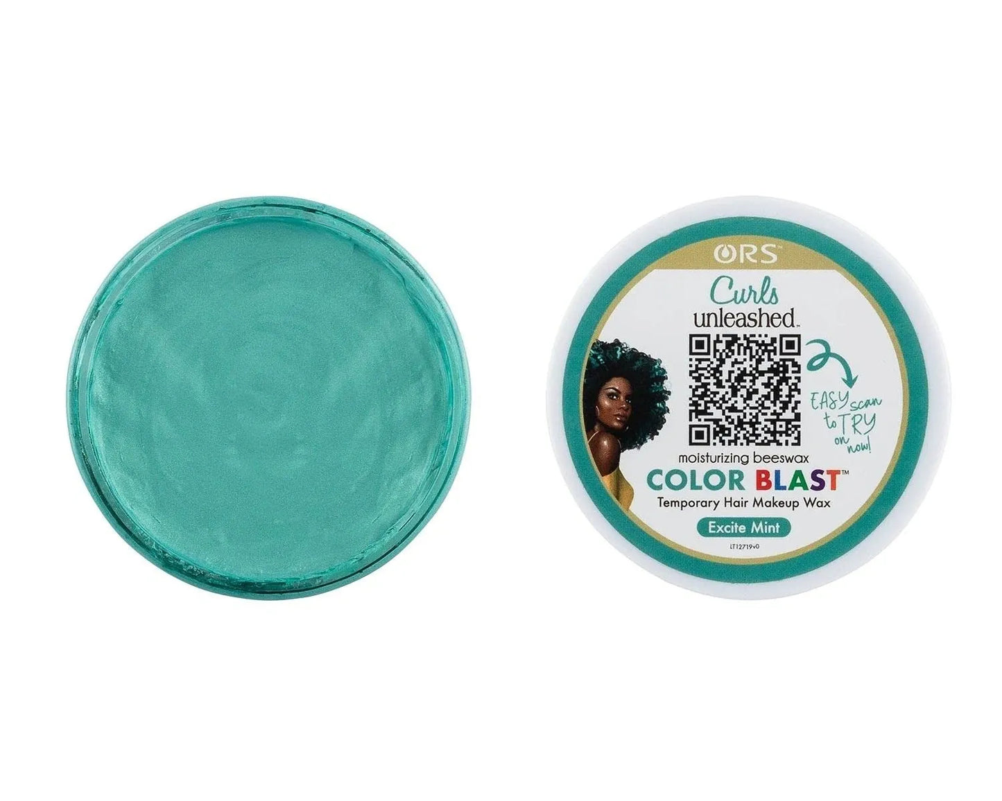 Color Blast Temporary Hair Makeup Wax (Excite Mint)