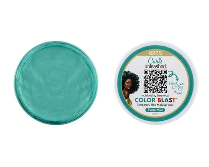 Color Blast Temporary Hair Makeup Wax (Excite Mint)