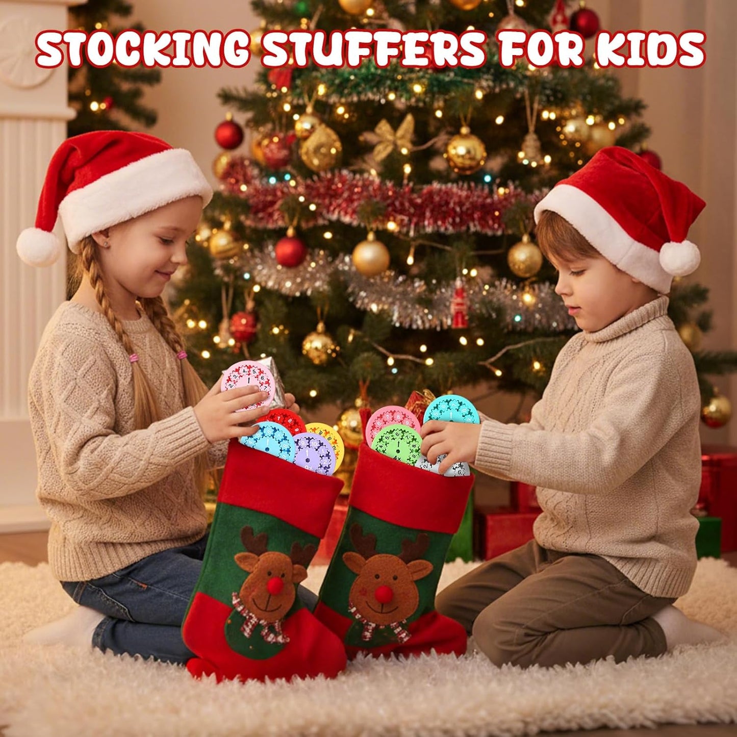 Educational Math Fidget Spinners | Learn Multiplication & Division | Ideal for Classroom Prizes & Stocking Stuffers