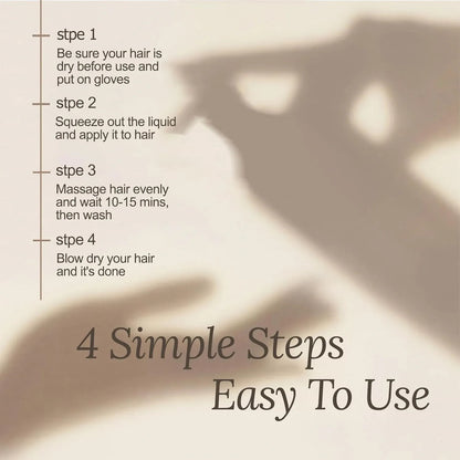 Hair Dye Shampoo 3 in 1, Hair Color Shampoo, Semi-Permanent Hair Color, Chestnut Brown Hair Dye, Safe & Professional Hair Dye Shampoo, Easy To Use, For Salon & Home 16.9 FL OZ (Chestnut Brown)