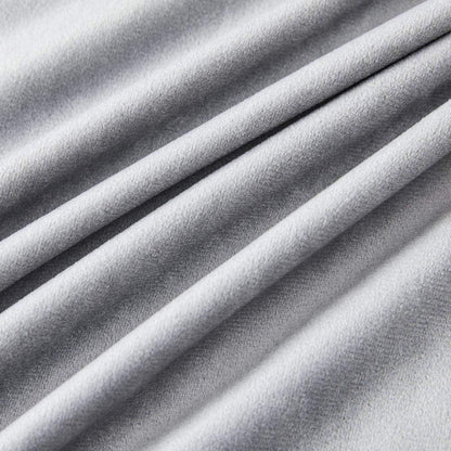 Pack of 2 Striped Velvet Throw Pillow Covers Modern Decorative Couch Throws Square Soft Cozy Pillowcases for Winter Bed Sofa Cushion Living Room (Gray, 22" x 22")