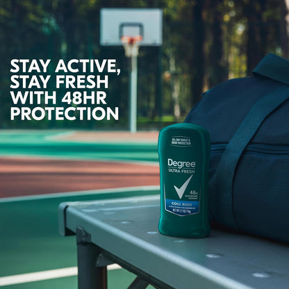 Degree Men Ultra Fresh Antiperspirant Deodorant Stick for Men Cool Rush 2.7 oz