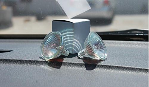 MR16 12V 50 Watt Halogen Bulbs 4 Pack - Bi Pin Wide Beam High Lumens, Precision Halogen Reflector Fiber Optic Light Bulb, Dimmable