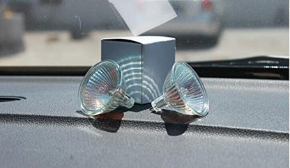 MR16 12V 50 Watt Halogen Bulbs 4 Pack - Bi Pin Wide Beam High Lumens, Precision Halogen Reflector Fiber Optic Light Bulb, Dimmable