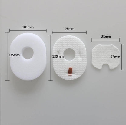 2 Allergen 2 Foam 2 Felt Filters Kit Replacement for Shark Rocket Ultra-Light Vacuum HV292, HV300, HV300W, HV301, HV302, HV303, HV305, HV308, HV310, UV450 Part XFFV300