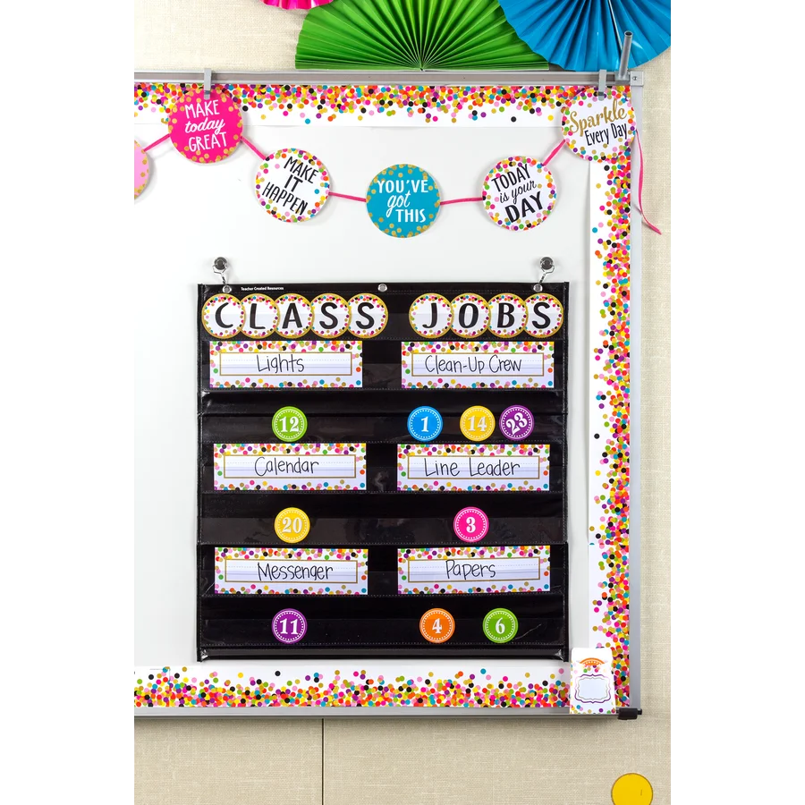 Confetti Straight Border Trim