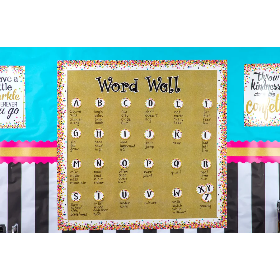 Confetti Straight Border Trim