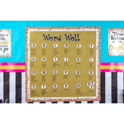 Confetti Straight Border Trim