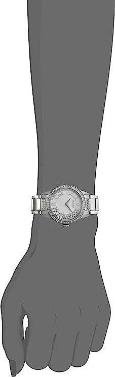Bulova Ladies’ Floating Crystal TurnStyle Watch 96L257, 130 Crystals