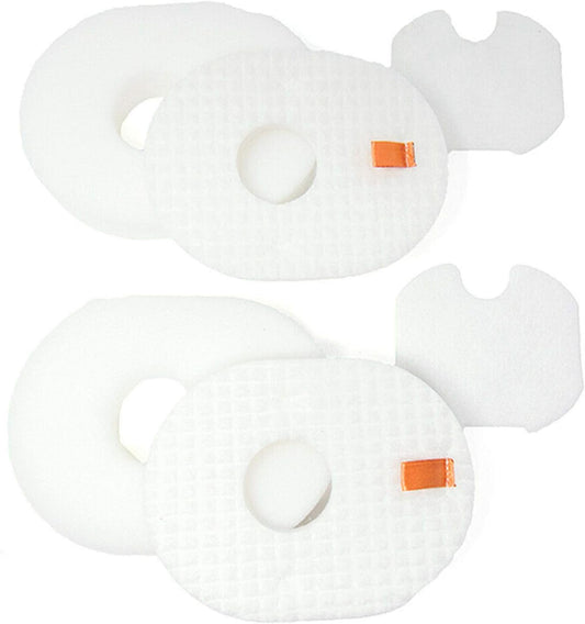 2 Allergen 2 Foam 2 Felt Filters Kit Replacement for Shark Rocket Ultra-Light Vacuum HV292, HV300, HV300W, HV301, HV302, HV303, HV305, HV308, HV310, UV450 Part XFFV300