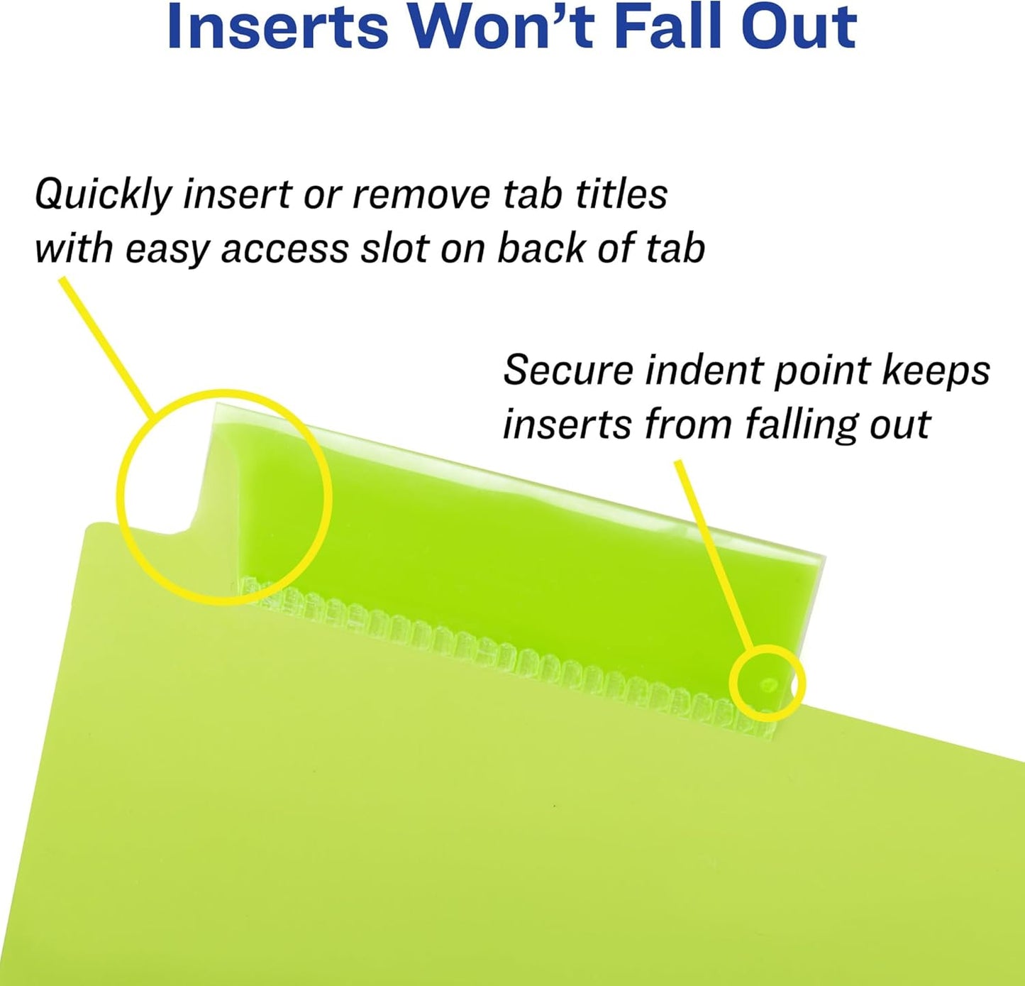 Insertable Plastic Dividers for 3 Ring Binders, 8 Tabs per Set, Big Tabs, Two Pockets, Multicolor Binder Dividers, Works with Sheet Protectors