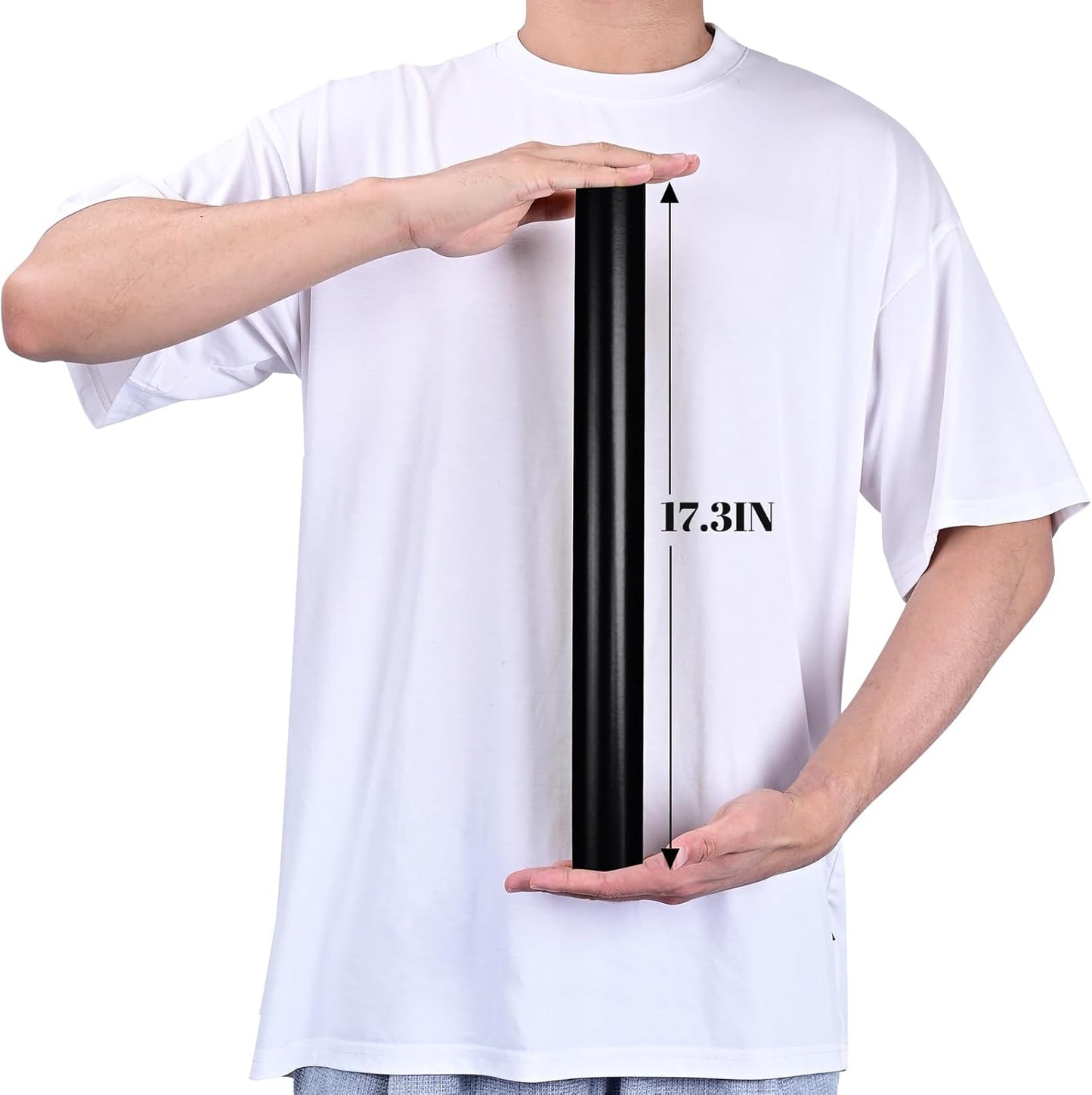 Black Wrapping Paper Roll, Matte Metal Solid Color Wrapping Paper