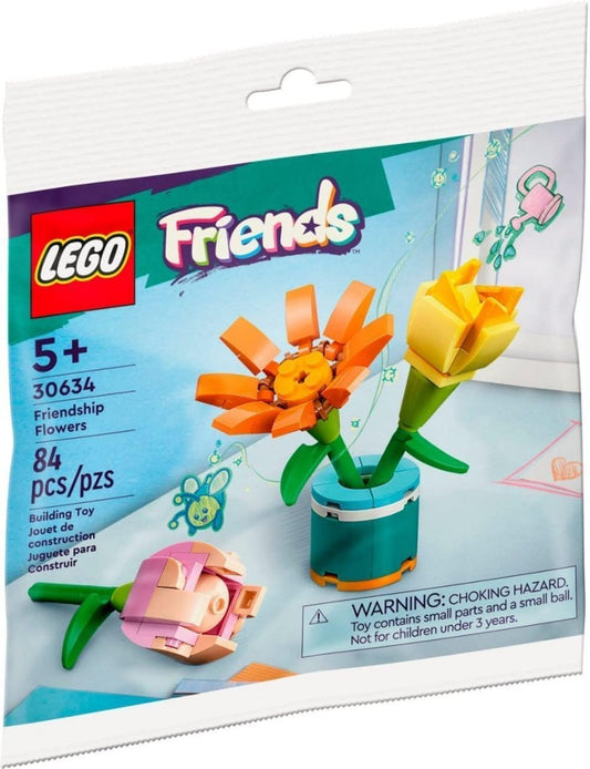 LEGO Friends Friendship Flowers 30634 Polybag, Orange, Pink, Rose, Yellow