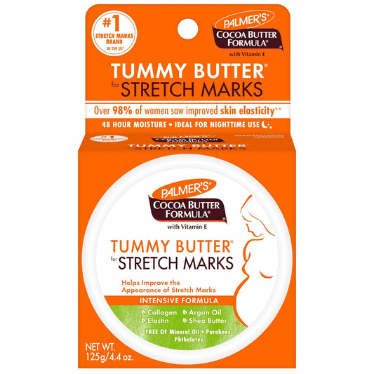 Palmer's 4.4 oz. Cocoa Butter Formula Tummy Butter Balm for Stretch Marks and Pregnancy Skin Care