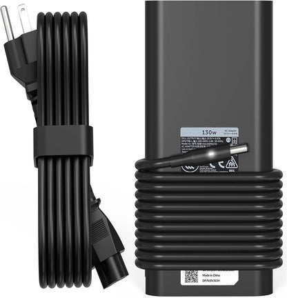 130W 4.5mm Round Tip AC Adapter Laptop Charger