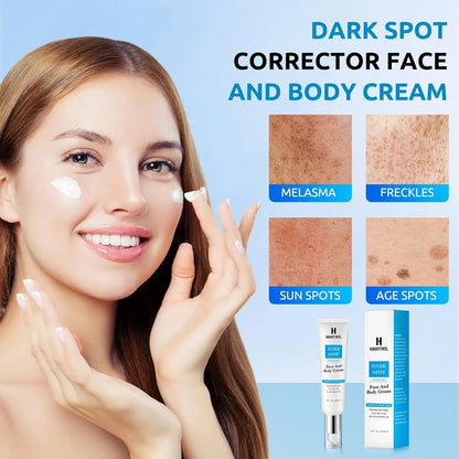 Dark Spot Remover for Face and Body, Dark Spot Corrector Cream, Skin Brown Spot Remover, Skin Care Face Cream, Sun Spot Remover, Rapid Tone Repair Retinol (2 Fl Oz)