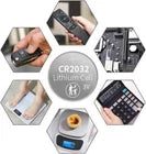2 PACK CR2032 3V Lithium Coin Battery, 5 pcs (10 pieces total)